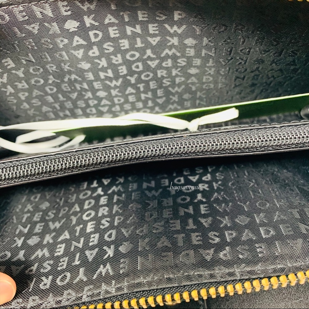 Brigitta mulberry street Kate spade black wristlet - Picture 7 of 8